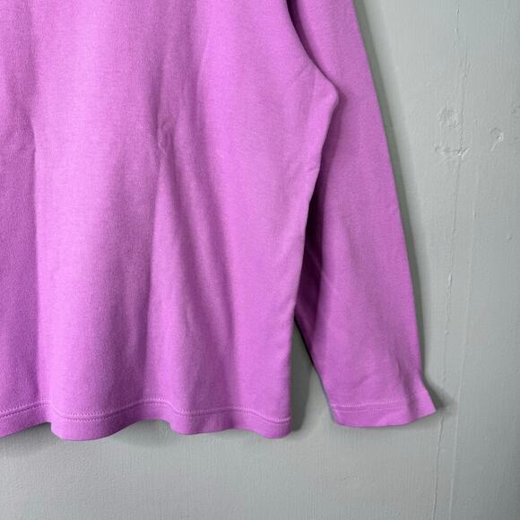 Vtg The Quacker Factory Christmas Tree Snowman Applique Long Sleeve T-Shirt Sz S - Picture 11 of 12